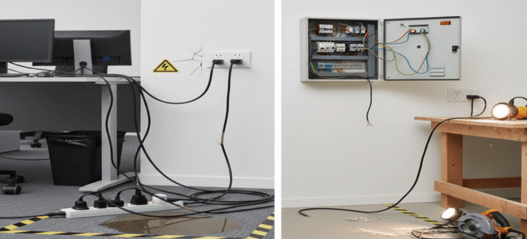 Workplace Electrical Risks – Common Hazards & Safety Guide